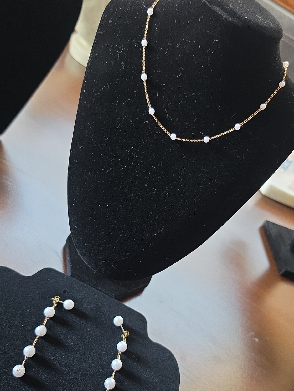 Elegant Pearl Drop Earrings